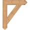 Ekena Millwork Traditional Arts & Crafts Smooth Bracket, Western Red Cedar, 5 1/2"W x 30"D x 36"H BKT06X30X36TRA03SWR - alternate 4